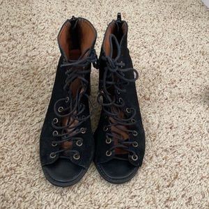 Jeffery Campbell open toe heels